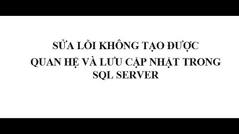 Cách khắc phục lỗi khi lưu file sql 2023 năm 2024