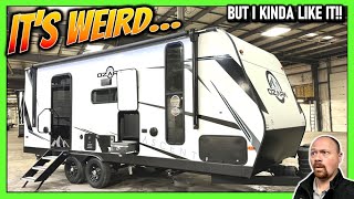 Crazy New Breed of Couple&#39;s Camper! 2024 Ozark 2430RBK Travel Trailer