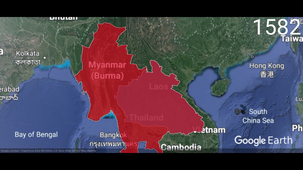 The invasion of the Toungoo dynasty invades the Lan Xang kingdom