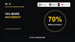 70% MORE ACCURACY | OutSystems