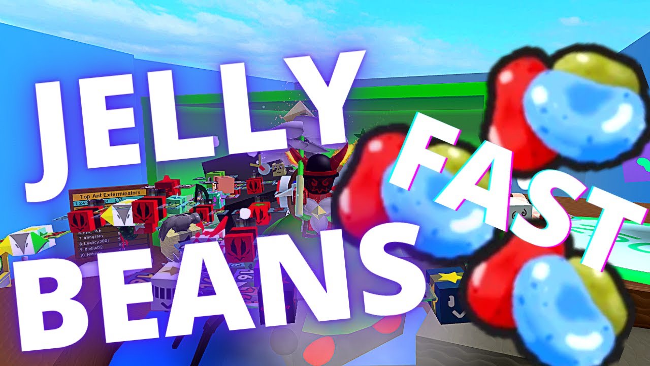 how-to-get-jelly-beans-roblox-bee-swarm-simulator-youtube