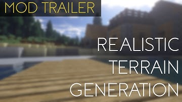 Minecraft Mod Trailer: Realistic Terrain Generation