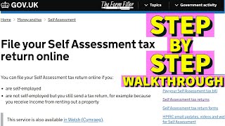How To File Self Assessment Tax Return 💷📄