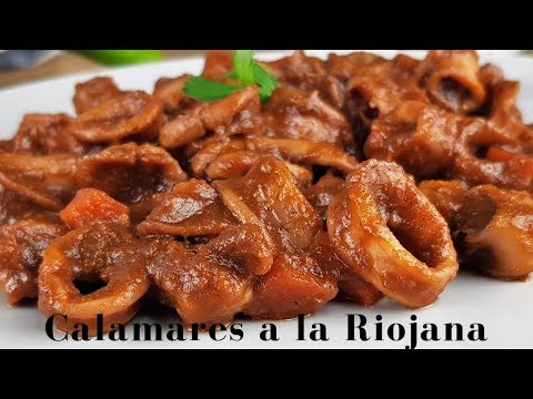 Video: Calamares Al Vino Tinto