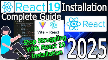 How to Install React 19 with Vite on Windows 10/11 [ 2025 Update ] Stop Struggling with React 19