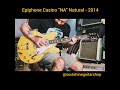 Epiphone Casino "NA" Natural - 2014