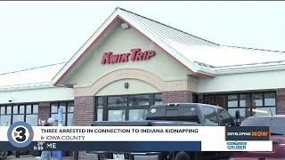Three arrested in connection to Indiana kidnapping