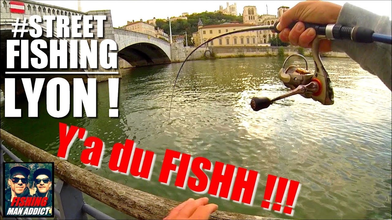 #Street-Fishing à LYON ! Quais de Saône.. Y'A DU FISHH !! - YouTube