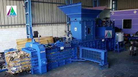 Horizontal Continuous Hydraulic Baling Press