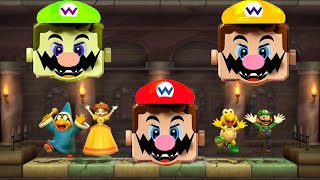 Mario Party 9 - Toad Road - Koopa vs Kamek vs Luigi vs Daisy