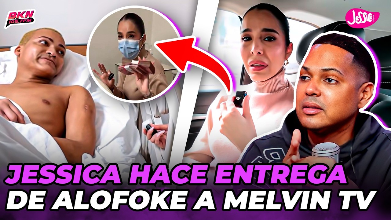 JESSICA PEREIRA ENTREGA AYUDA ENVIADA POR SANTIAGO MATÍAS PARA LA SALUD DE MELVIN TV 