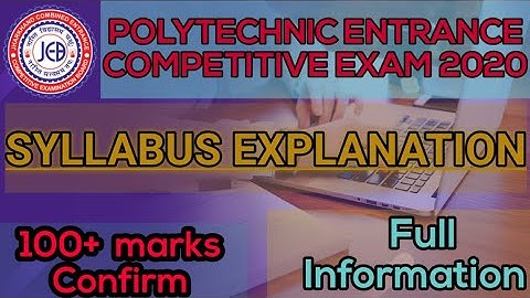 Jharkhand Polytechnic 2020 Syllabus।।JECE 2020।। Full Analysis।। Sachin Rawani।। Bitian।।