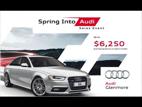 Glenmore Audi 2014 Spring Into Audi Sales Event Calgary Alberta