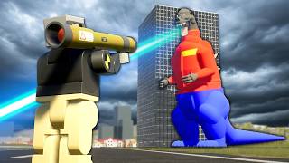 BOBZILLA ATTACKS LEGO CITY! (Brick Rigs)