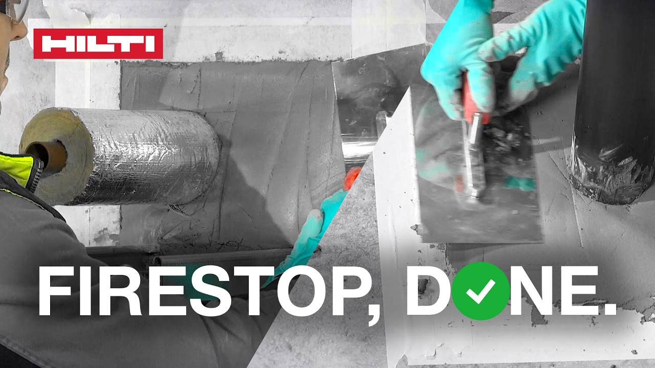 Master Complex Firestop | Hilti Firestop Mortar CFS-M RG