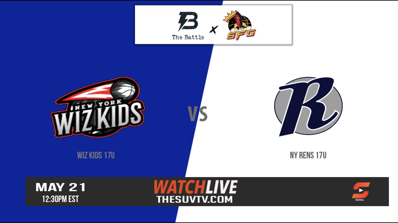 Wiz Kids vs. NY Rens 17U | The Battle In The Apple (Ian Jackson vs. Simeon Wilcher)