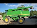 Bringing Home John Deere 9500 Combine