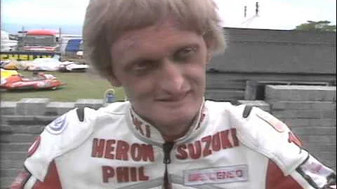 TT F1 1987 - Joey Dunlop, Phil Mellor and Geoff Jo...