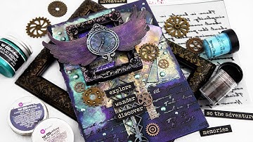 Mixed Media Canvas with the Dusty Attic