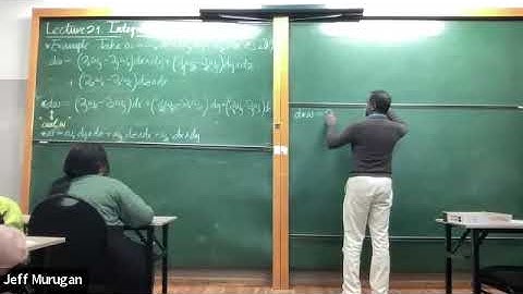 Differential Geometry 2023 - Lecture 21 (Integration on Manifolds)