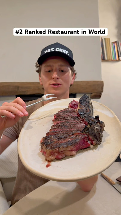 I flew to Spain to try the second best restaurant in the world 📍Asador Etxebarri #food #steak