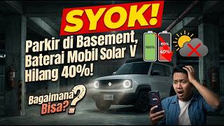 Uproar! Parked in the Basement, Sun V Solar Car Battery Disappears 40%! How's That Possible? screenshot 3