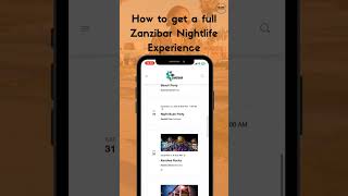 How to find your Zanzibar Nightlife party? Mobile app to help you plan your next holidays screenshot 5