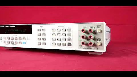 HP / Agilent / Keysight 3458A Opt. 002, 8 1/2 Digital Multimeter With Calibration, 2823A01423