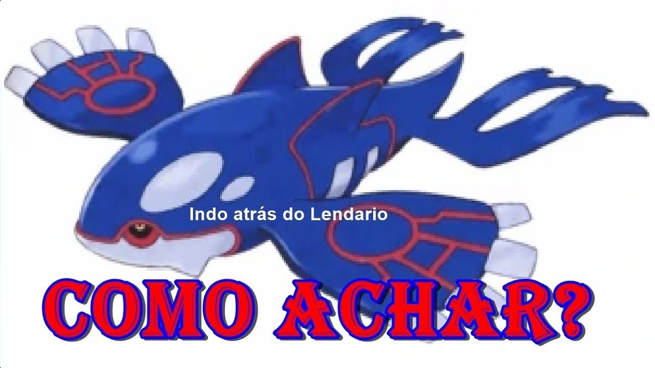 Como Capturar o KYOGRE No Pokémon Emerald 