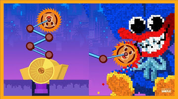 Monsters Crusher: ASMR Bucket in 3 Minute Gameplay | Cyber City