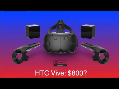 Video: HTC Vive Pris Til $ 800