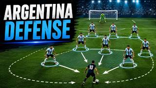 How Argentina Defends So Deep — The Tactic That Won Them the World Cup