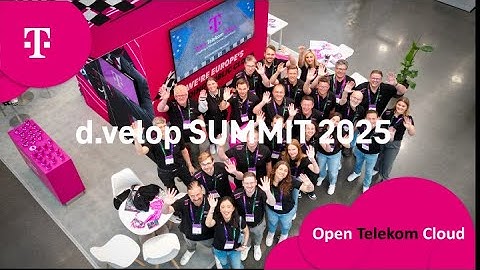 Open Telekom Cloud auf dem d.velop Summit 2025