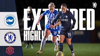 Brighton Women 0-3 Chelsea Women | GOALS from JAMES and KIRBY! | HIGHLIGHTS & MATCH REACTION 23/24