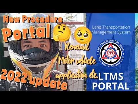 LTO PORTAL REGISTRATION UPDATE 2022 Renewal SA MOTOR VEHICLE | BAGUIO CITY MOTOVLOG