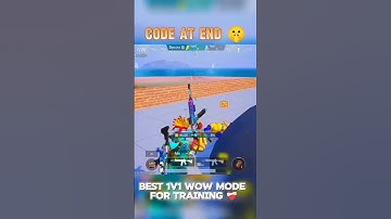 Best 1v1 Wow mode ✅ #pubgmobile  #pubgshorts #gaming #youtubeshorts Code At End W8 ✅ #pubgshorts