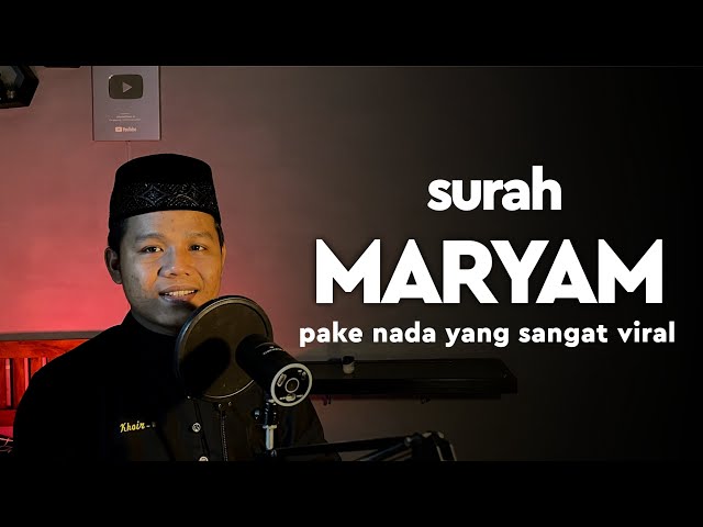 FULL SURAH MARYAM TEMANIN TIDUR | Khoir el class=