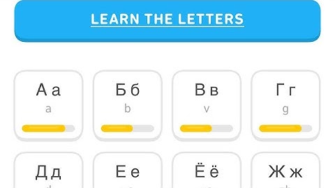 *Let’s learn Russian with Duolingo Alphabet