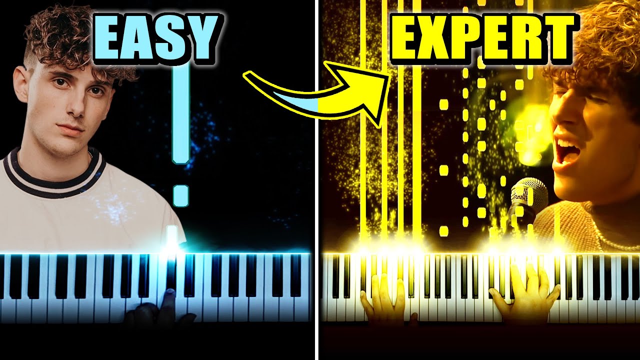 Golden Hour - JVKE | EASY to EXPERT