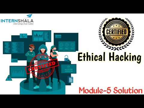 Internshala Ethical Hacking Module 5 Test Solution |Internshala Ethical Hacking Module Test Answers
