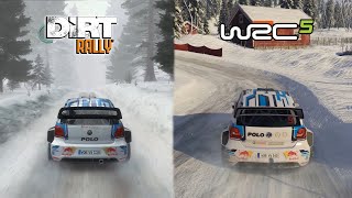 WRC 5 VS Dirt Rally ¦ Comparison