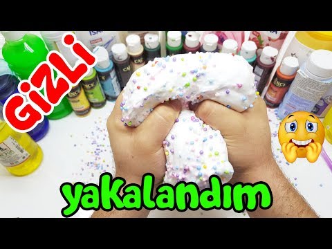 Özlem Ablanızdan Gizli Dev Pofuduk Instagram Slime Yaparken Yakalandım 😲