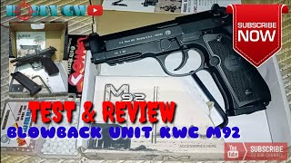 AIRSOFT CO2 KWC BERETTA M92 FULL AUTO