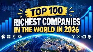 Top 100 Richest Companies in the World in 2026 — ranked by market capitalization.