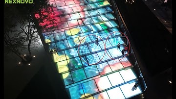 Interactive LED Glass: Transforming Spaces into Interactive & Immersive Experiences