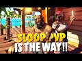 SLOOP PvP is WHY I LOVE THIS GAME!!(Sea of Thieves)