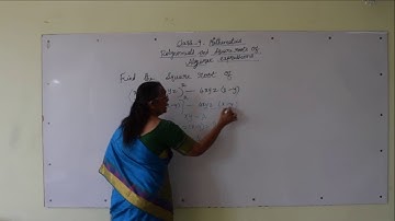 Class 9 - Polynomials & Square roots of Algebraic Expressions: IIT Foundation