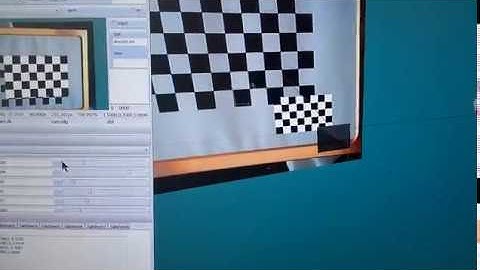 Chessboard-based augmented reality using a virtual camera