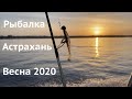 РЫБАЛКА В АСТРАХАНИ 2020! Ловля судака ранней весной на базе "Никольское".