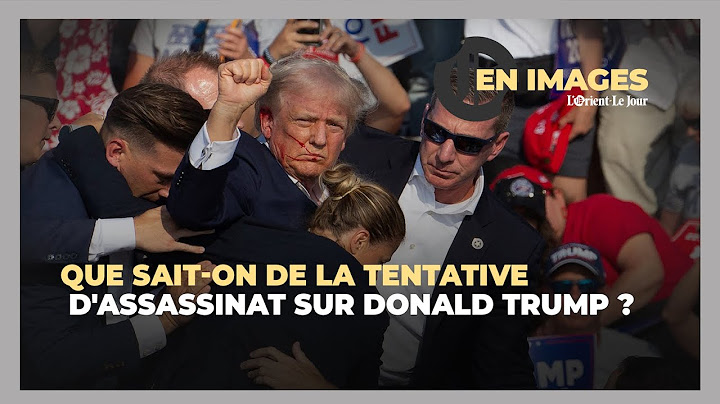 Que sait-on de la tentative d'assassinat sur Donald Trump ?